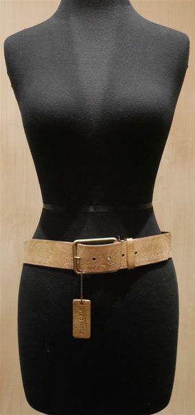 Linea Pelle Gold Belt