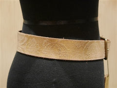 Linea Pelle Gold Belt