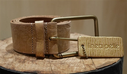 Linea Pelle Gold Belt