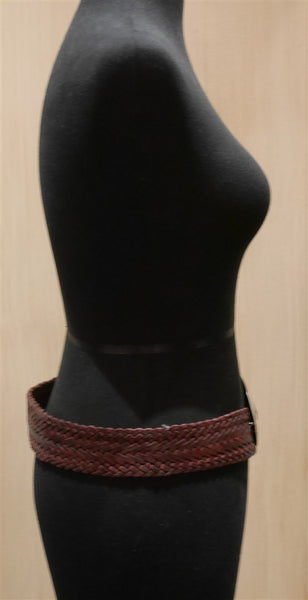 Toobkal Braided Belt with Fossil Buckle