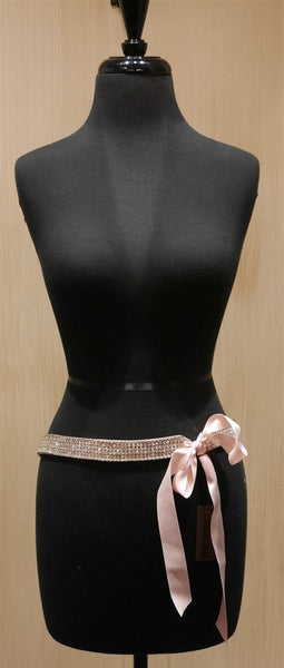 Streets Ahead Pink Crystal Belt