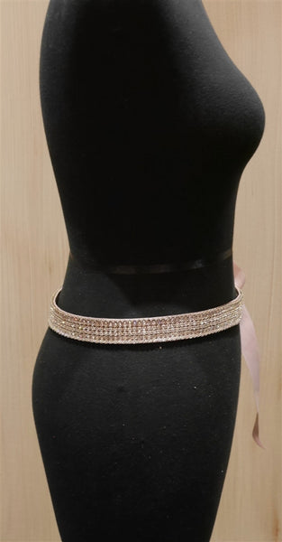 Streets Ahead Pink Crystal Belt