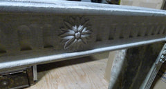 18th Century French Limestone Carved Fireplace Surround and Mantle - One of a Kind
