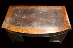 Antique Edwardian Mahogany Carlton House Desk