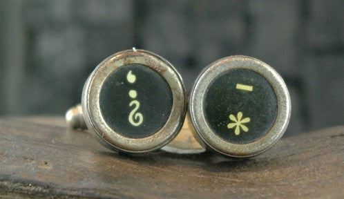 Cufflinks Typewriter Keys