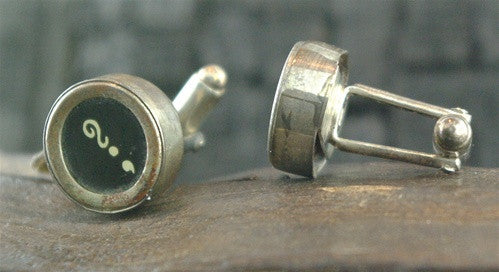Cufflinks Typewriter Keys