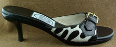 Emma Hope Giraffe Spotted Calf Heel with Buckle