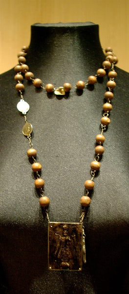 Kimme Winter Rosary Necklace
