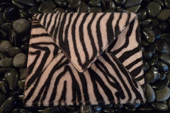 LAI Zebra Envelope Photo Clutch