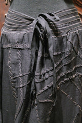 Pete & Greta Top Stitched Gathered Skirt