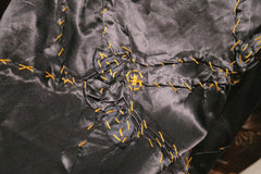 Pete & Greta Top Stitched Silk Skirt