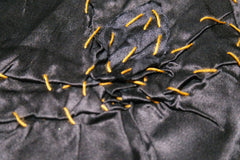 Pete & Greta Top Stitched Silk Skirt