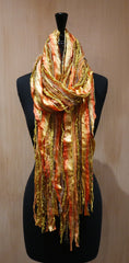 Ginny Vineyard One-of-a-Kind Handwoven Scarf/Wrap