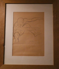 Set of Ten Ink Drawings by Ben Carre, Paris circa 1920