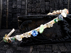 Jeweled Silk Headband