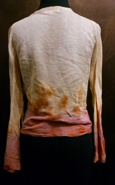 Marika Charles Hand Dyed V-Neck Sweater