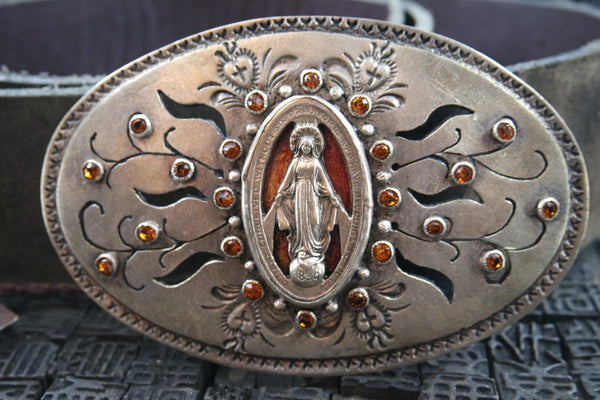 VSA VIrgins, Saints & Angels Miraculous Virgin Belt and Buckle