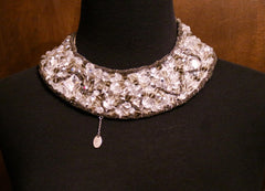 Erickson Beamon Thakoon Crystal Encrusted Collar Necklace