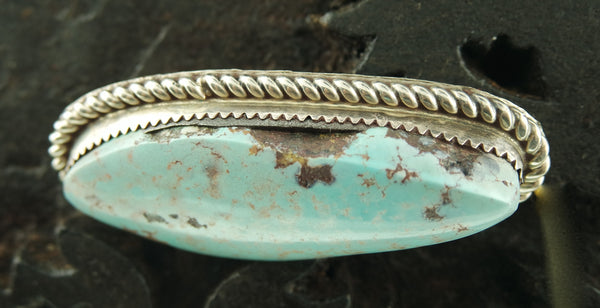 Native American Navajo Silver and Turquoise Brooch/Pin