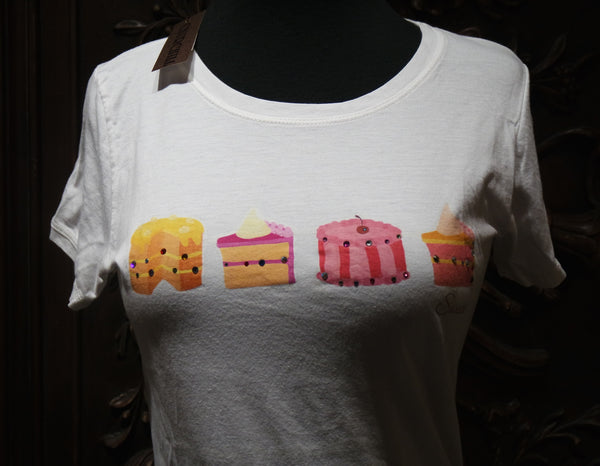 And Cake "Sweet" Short Sleeve Tee Shirt - Cake Slices