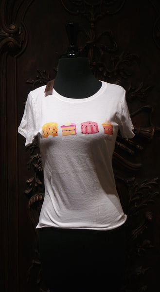 And Cake "Sweet" Short Sleeve Tee Shirt - Cake Slices