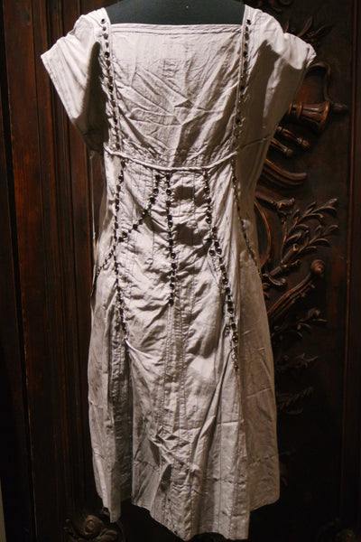 Pete & Greta Silk Grommet Dress