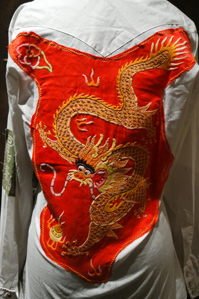 Fresh Karma Dragon Camp/Western Style Shirt