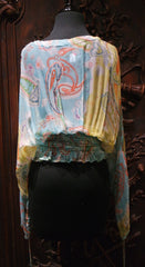 Major de Lema Chiffon Embellished Top