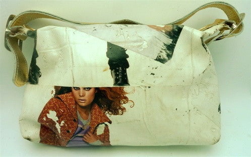 Toi Pour Moi Hand Painted Ode to Fashion - Small Purse