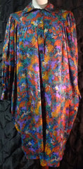 Vintage Yves Saint Laurent Paris Colorful Smock Dress